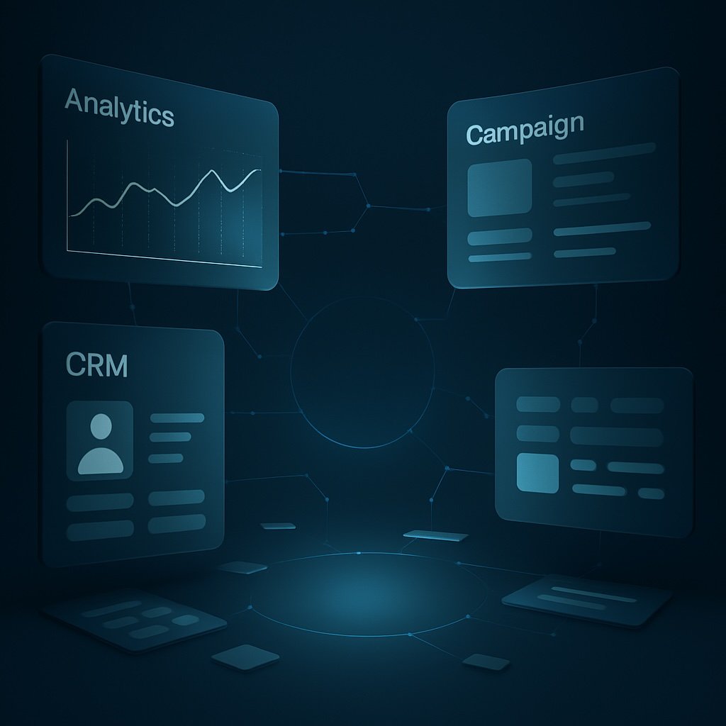 Digital Marketing Tech Stack Interface copy